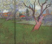 View of Arles with Trees in Blossom (nn04) Vincent Van Gogh
